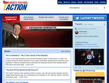 Tablet Screenshot of libertycounselaction.org